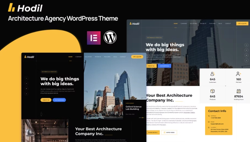 Hodil – Architecture Theme