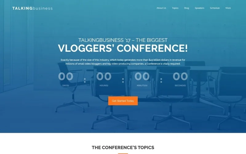 Talking Business – Business Coaching & Consulting WordPress Theme