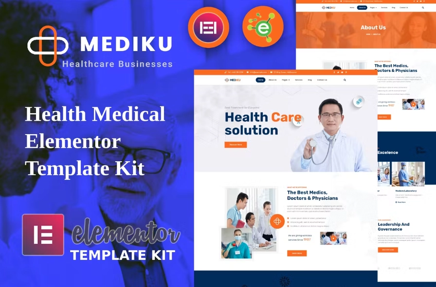 Mediku – Health Medical Elementor Template