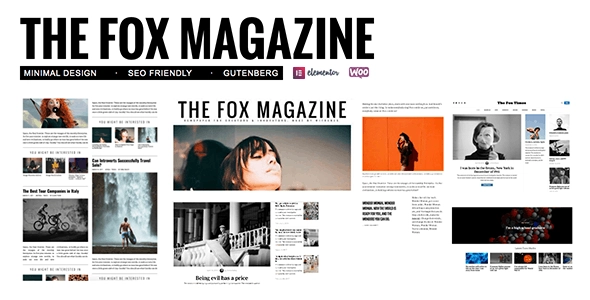 The Fox – Minimal WordPress Blog Magazine Theme