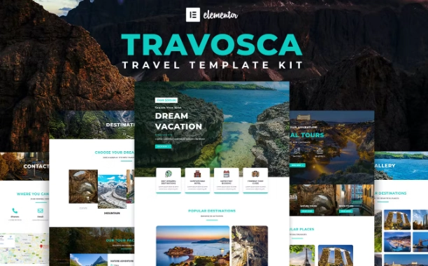 Travosca – Travel Elementor Template