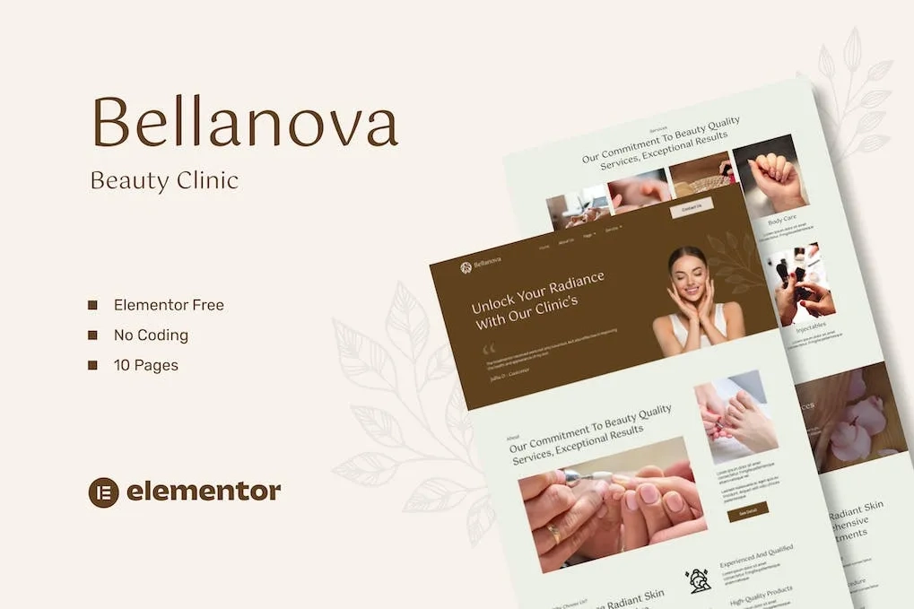 Bellanova – Beauty Clinic Elementor Template