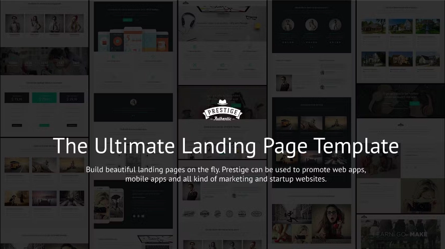 Prestige – Multi Purpose WordPress Landing Pages