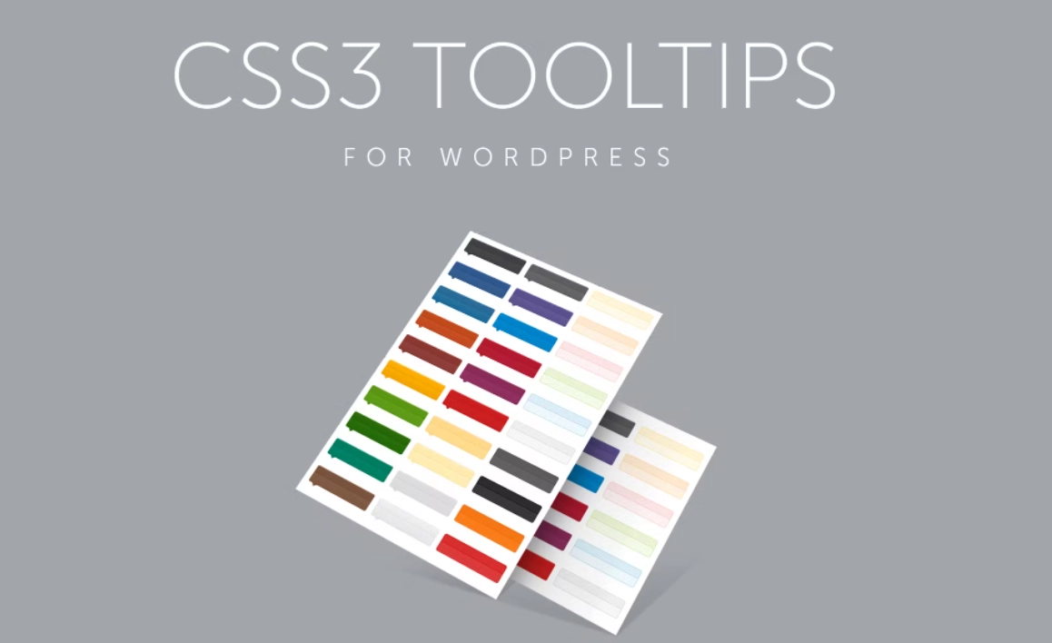 CSS3 Tooltips For WordPress