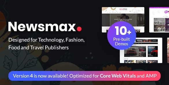 Newsmax – Multi-Purpose News & Magazine Theme