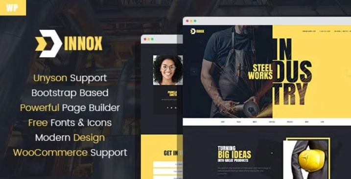 Innox – Industrial WordPress Theme