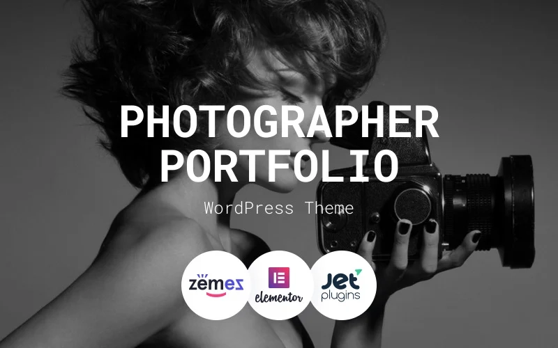 Anna Solas – Photographer Portfolio WordPress Theme