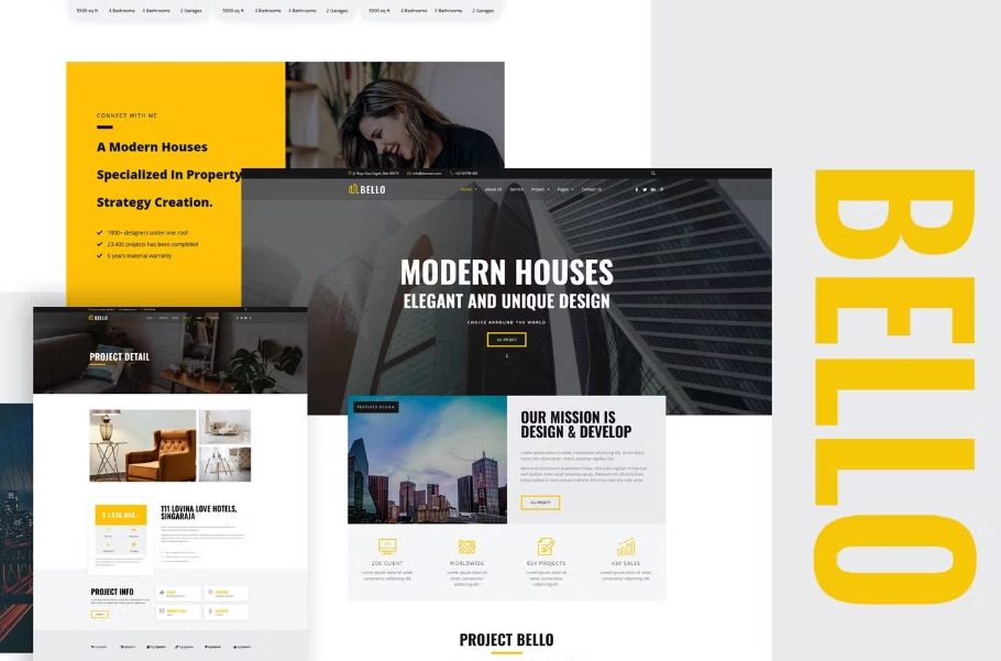 Bello – Real Estate Elementor Template