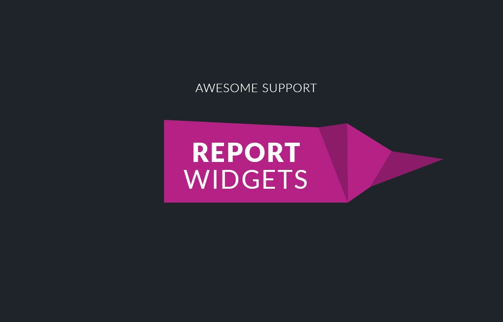 Awesome Support: Report Widgets