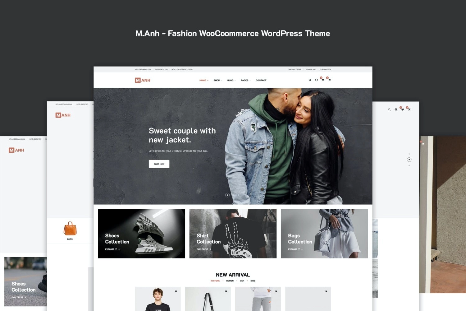 M.Anh – Fashion WooCoommerce WordPress Theme