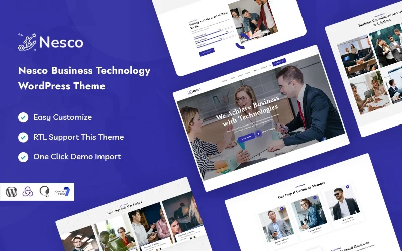 Nesco – Business & Technology WordPress Theme