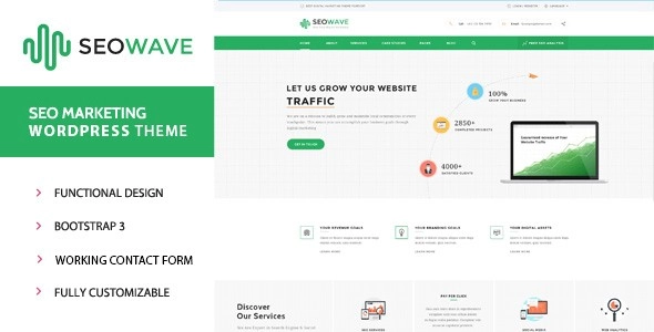 Seo Wave – WordPress Theme for SEO