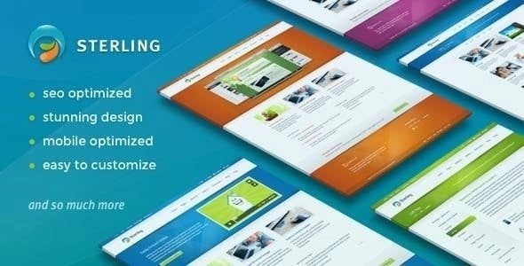 Sterling – Responsive WordPress Theme