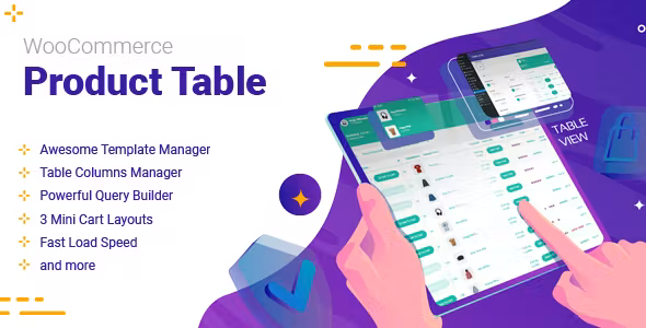 WooCommerce Product Table