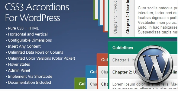 CSS3 Accordions