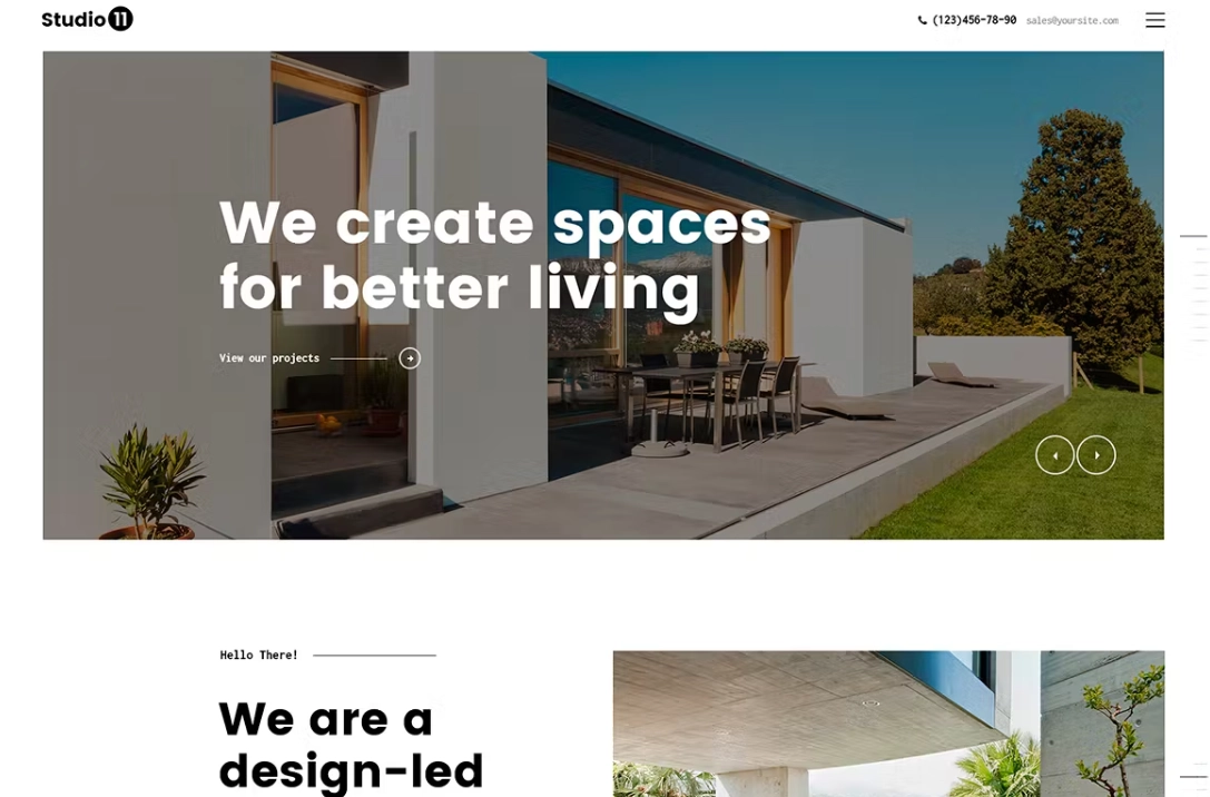 Palladio – Interior Design & Architecture WP Theme