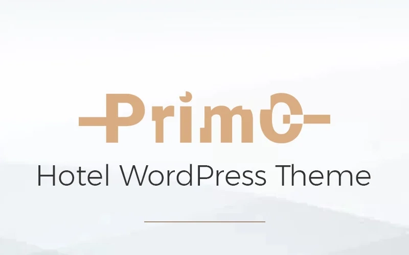 Primo – Hotel WordPress Elementor Theme WordPress Theme