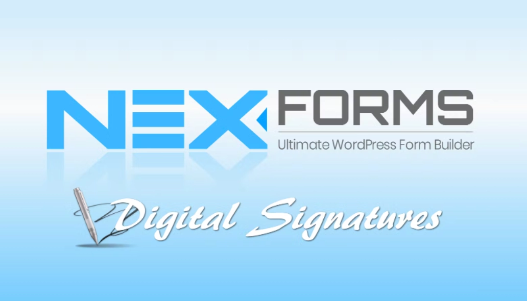 NEX-Forms ADD ON - Digital Signatures