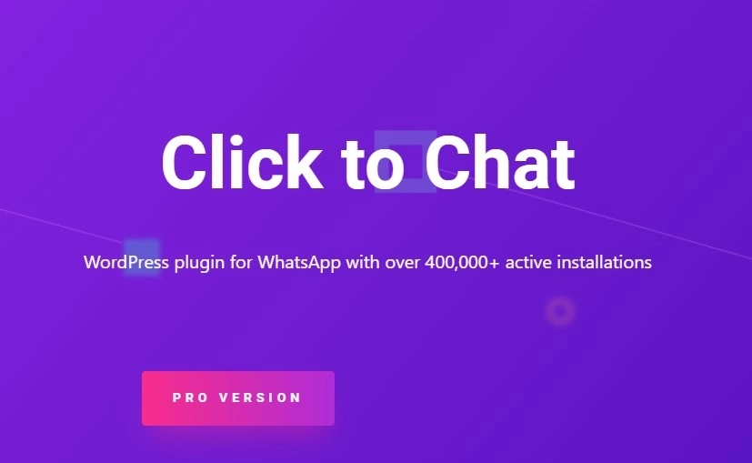 Click to Chat PRO