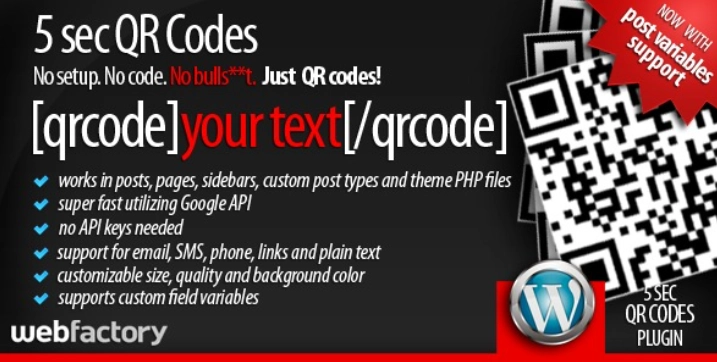 5sec QR codes