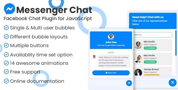 Messenger chat support