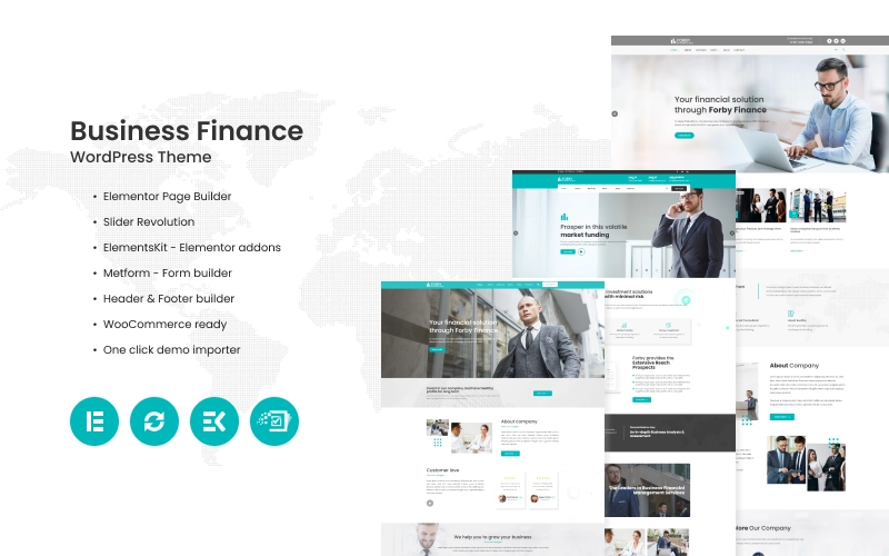 Forby – Business Finance WordPress Theme