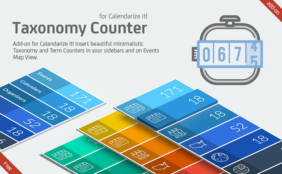 Event and Taxonomy Counter