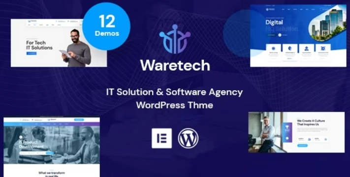 Waretech – IT Solutions & Technology WordPress Theme