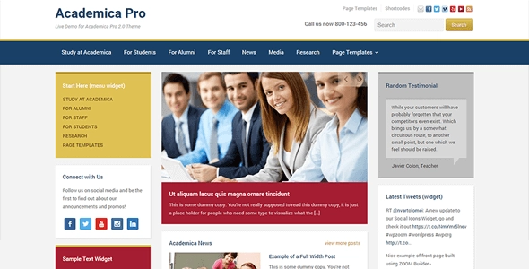 WPZOOM – Academica Pro