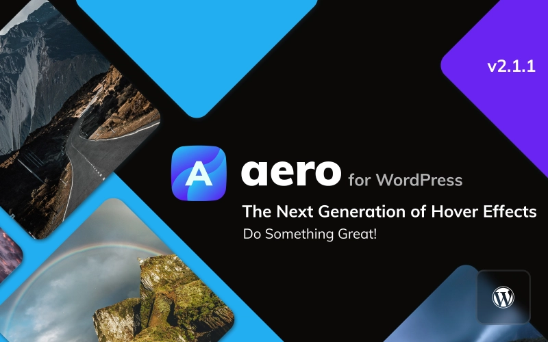 Aero for WordPress - Image Hover Effects