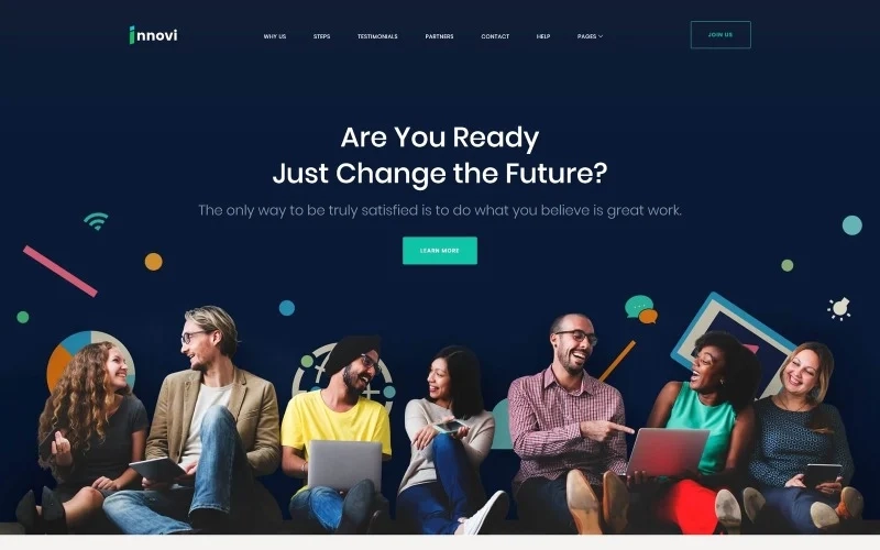 Innovi – Startup & Creative Digital Agency WordPress Theme