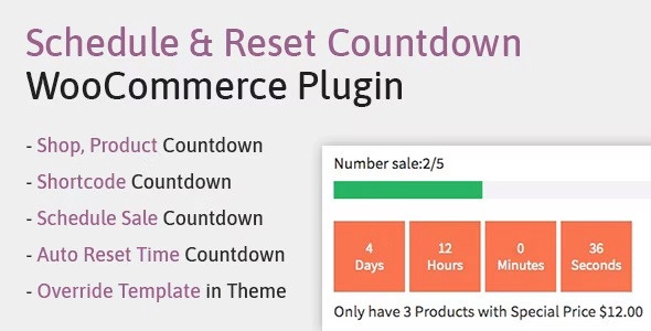 Countdown Product Woocommerce
