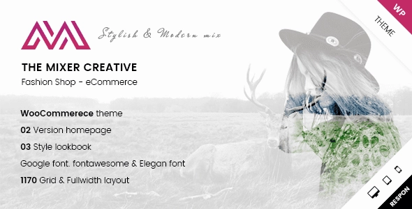 ARW Mixer – Creative Shop WordPress Theme