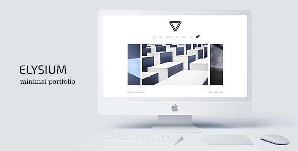 Elysium – Minimal WordPress Portfolio Theme
