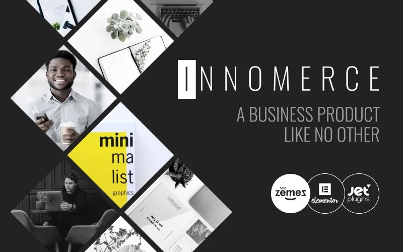 Innomerce – Business Multipurpose Minimal WordPress Elementor Theme WordPress Theme