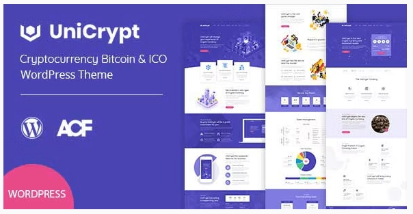 UniCrypt – Cryptocurrency & ICO WordPress Theme
