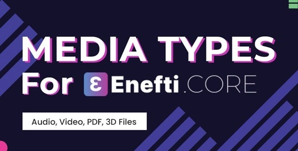 Media Types For NFT Marketplace Core (Addon)