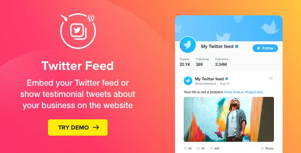 TwitterFeed1.5.0–WordPressPlugin