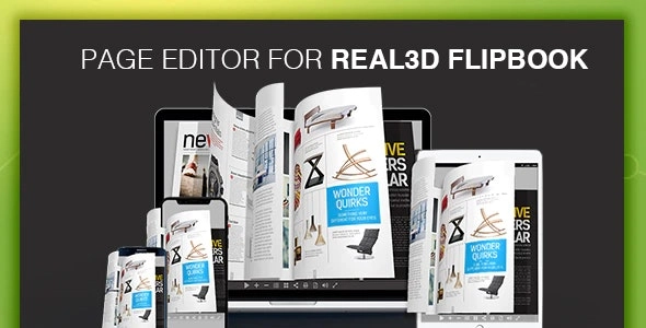 Real3D Flipbook Page Editor