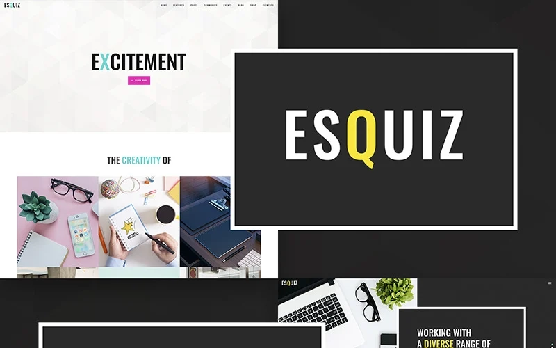Esquiz – Design Studio WordPress Theme