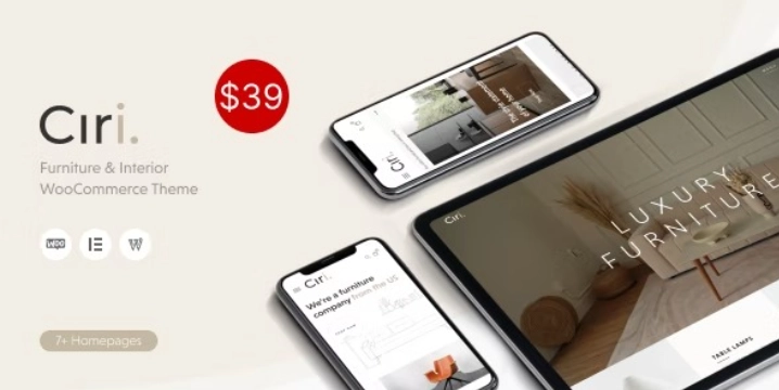 Ciri – Furniture & Interior WooCommerce Theme