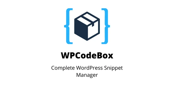WPCodeBox WordPress Plugin