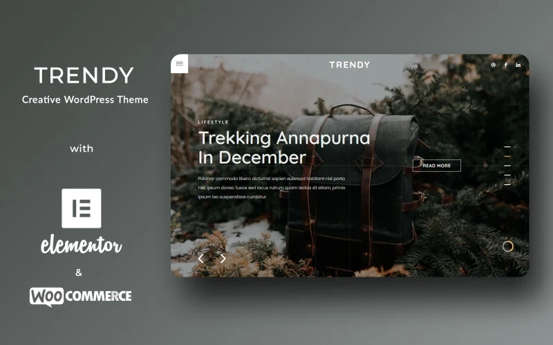 Trendy – Creative Fashion Handbag WordPress Theme