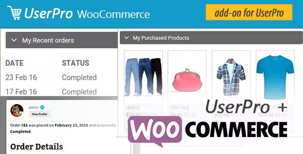 UserPro WooCommerce Integration Addon