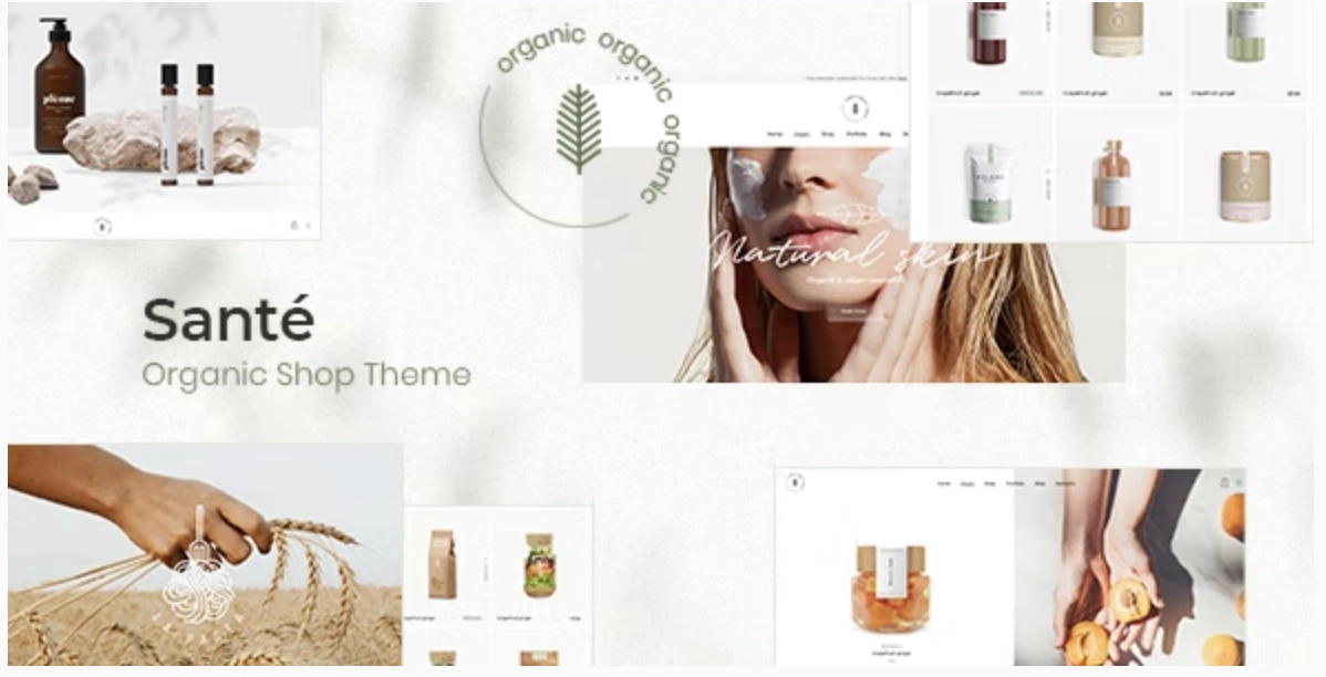 Santé – Organic Shop WordPress Theme