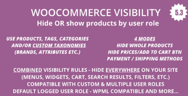 WooCommerce Visibility