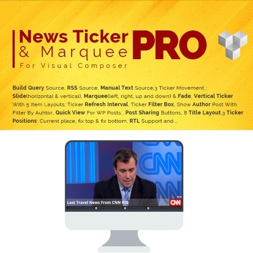 PW Pro Newsticker & Marquee Layout for visual composer