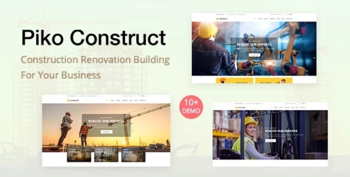 Piko-construct – Construction WordPress Theme