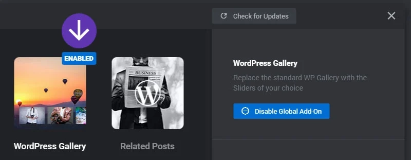 Slider Revolution WP Gallery Add-On