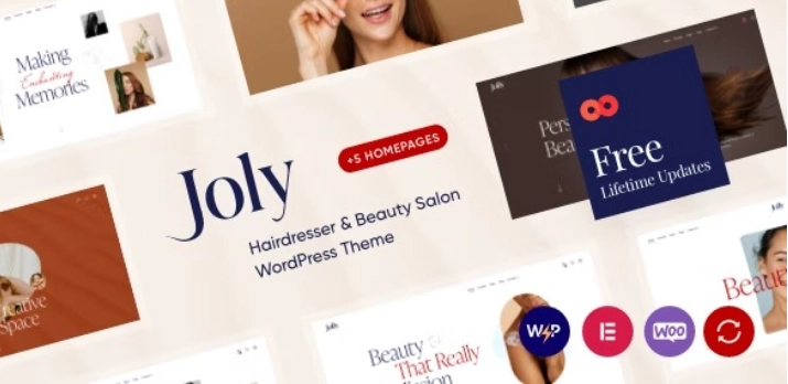 Joly – Hairdresser & Beauty Salon WordPress Theme
